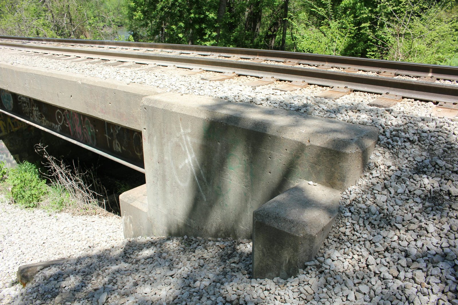 East abutment